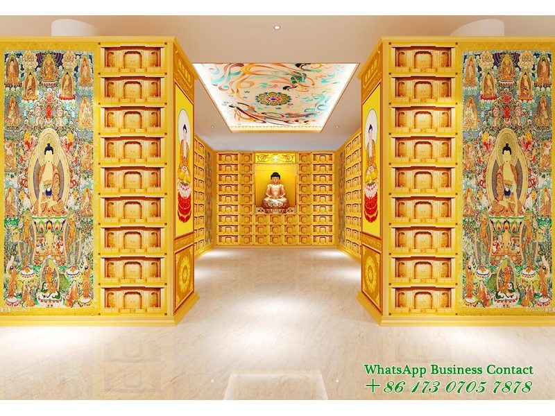 Ten Thousand Buddha Niche Wall
