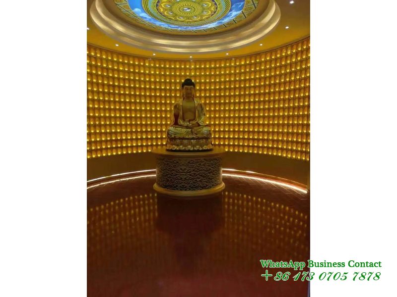 ​​Aluminum Alloy Buddha Wall​​