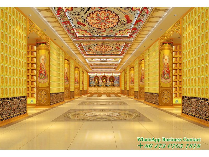 Temple Thousand Buddha Wall