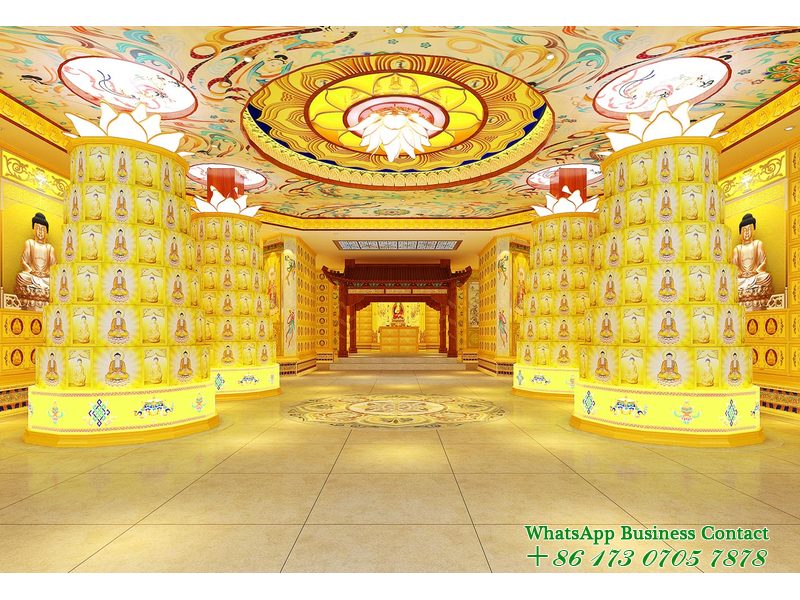 Monastery Ten Thousand Buddha Wall