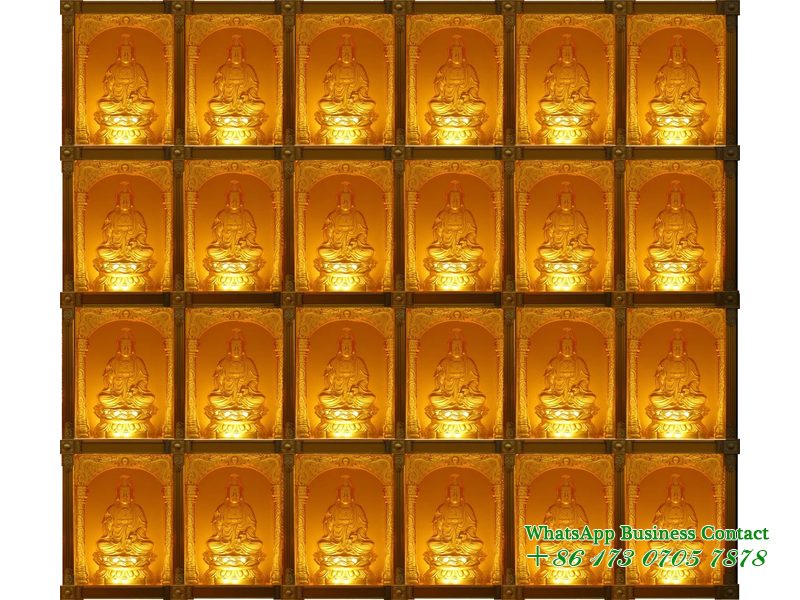 Merit-Offering Buddha Wall